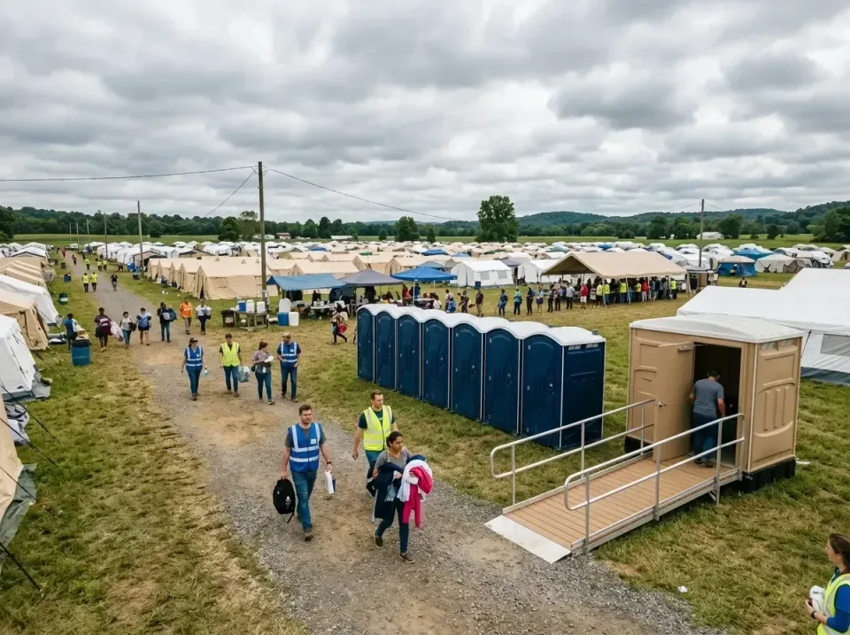disaster-relief-camp-restrooms-010 — frequently asked questions, Dumpster & Portable Bathrooms Rental in Barnwell, SC